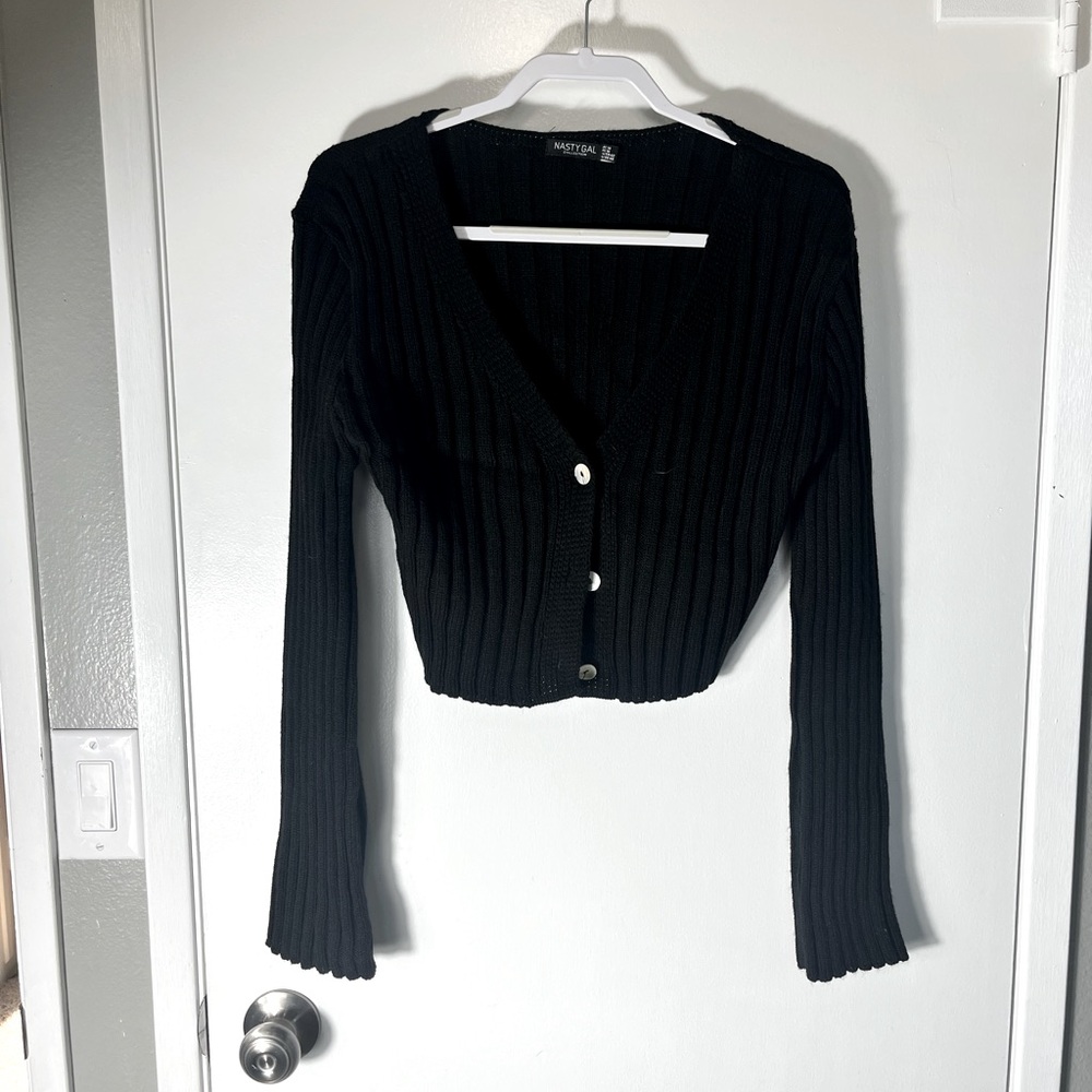 Cropped cardigan